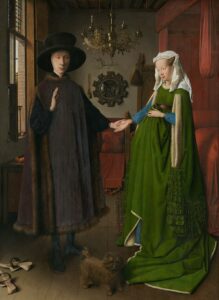Les Epoux Arnolfini, Jan Van Eyck, huile sur bois, 1434