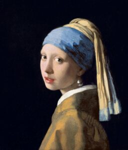 Jeune fille à la perle, Vermeer, vers 1665